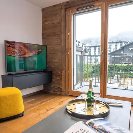 Moderne Avec Balcon Et Parking A Apartamento Chamonix Mont Blanc